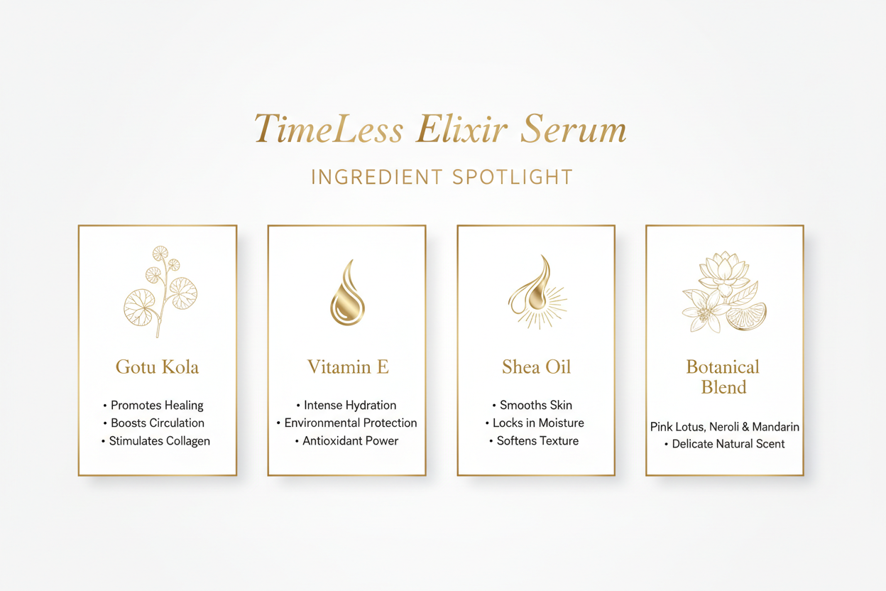 TimeLess Elixir Ingredients Spotlight