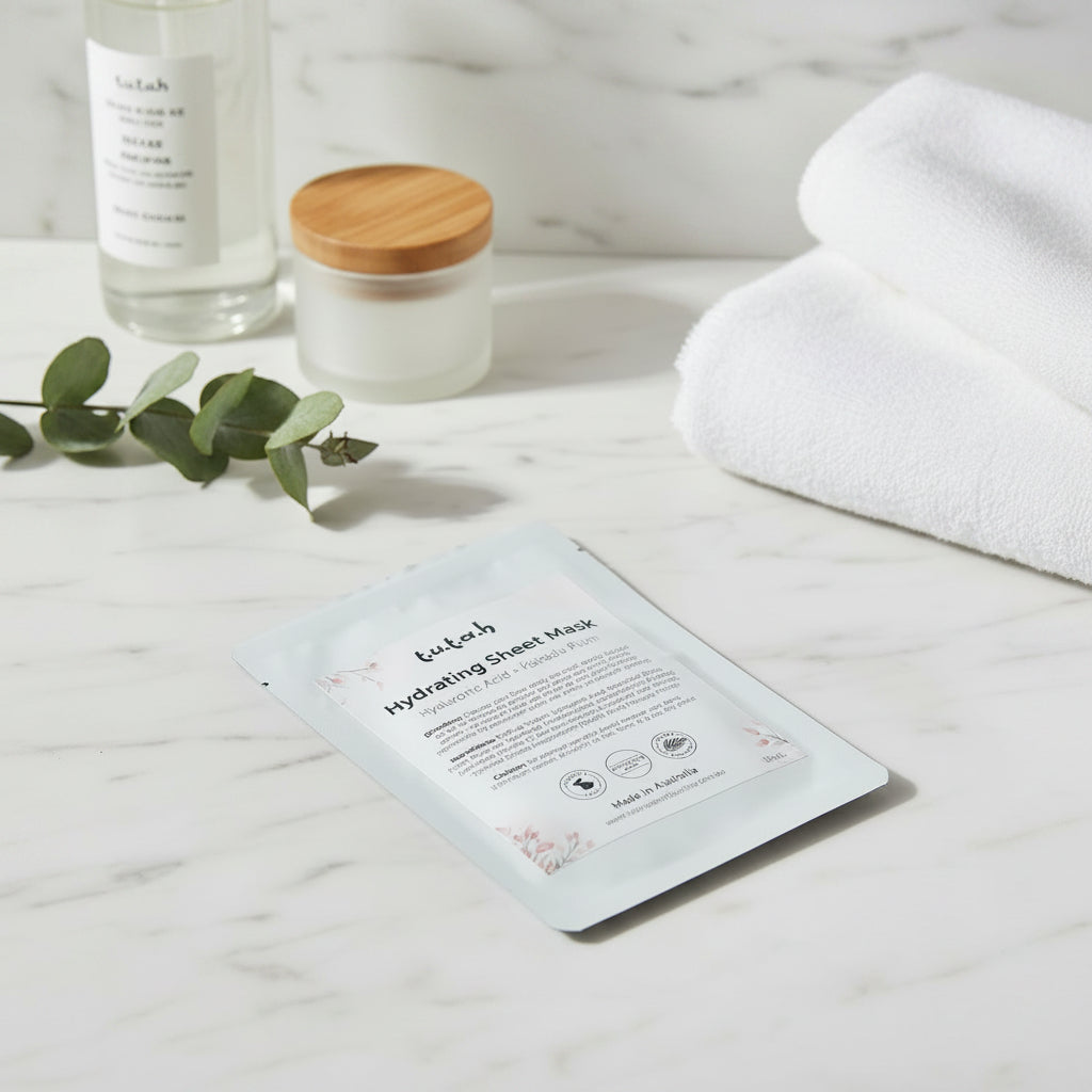 Dry skin mask