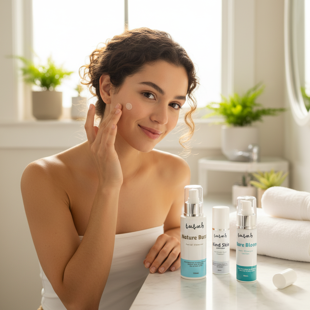 Anti-Blemish Set - lifestyle usage